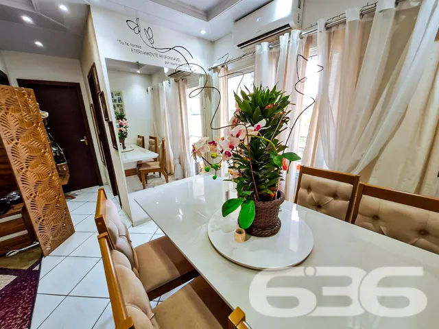 Apartamento localizado no bairro Fátima, estuda pe