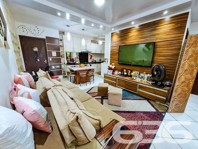 Apartamento localizado no bairro Fátima, estuda pe