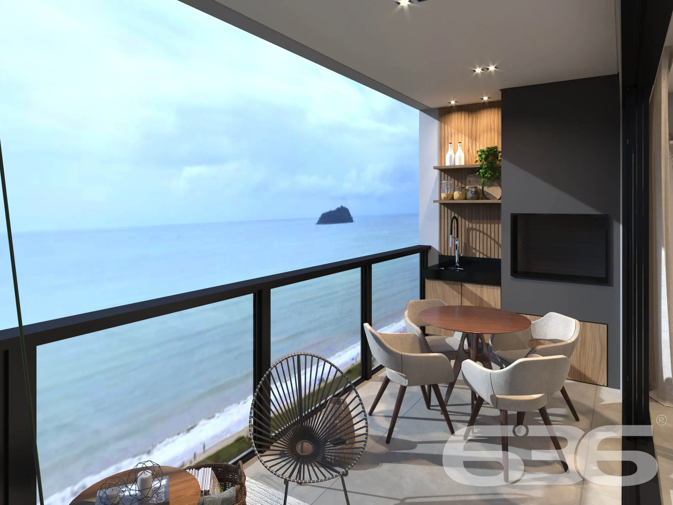 PRAIA DE PIĆARRAS: LUXO, CONFORTO E VISTA INCRĆVEL