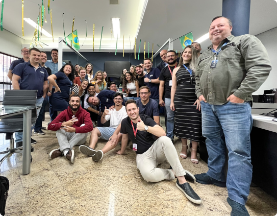 Foto da equipe